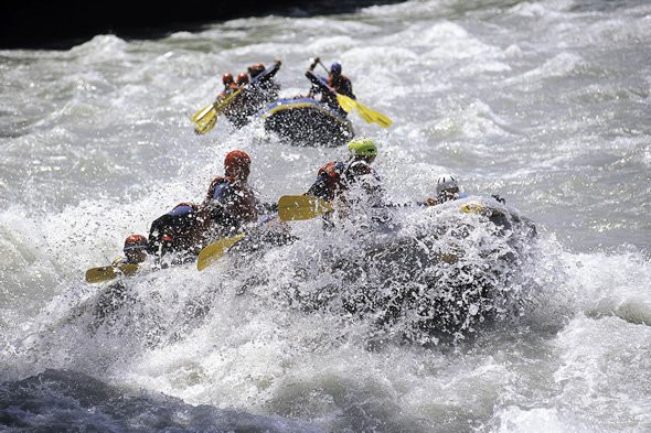 Rafting v Rakousku